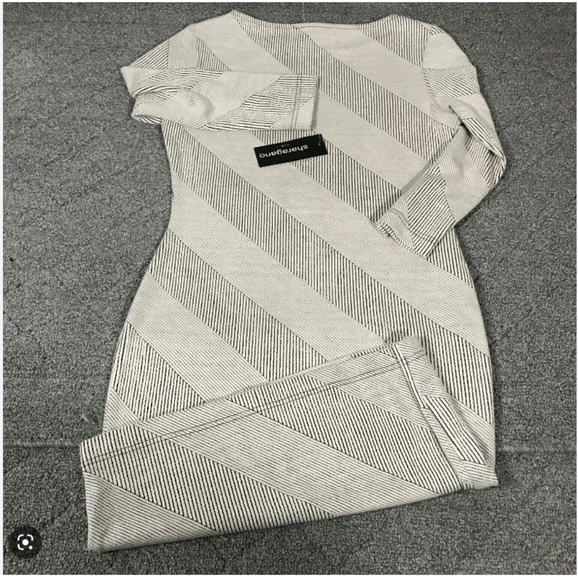 SHARAGANO  Textured Stripe Sheath Dress Size 6 - Picture 9 of 9